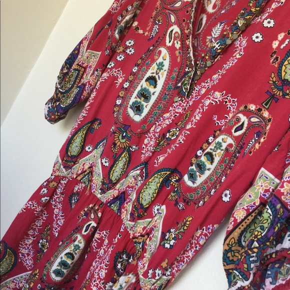 Light Colorful paisley pattern Dress\Top - Picture 2 of 4